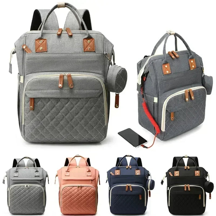 Insulated Waterproof Diaper Backpack