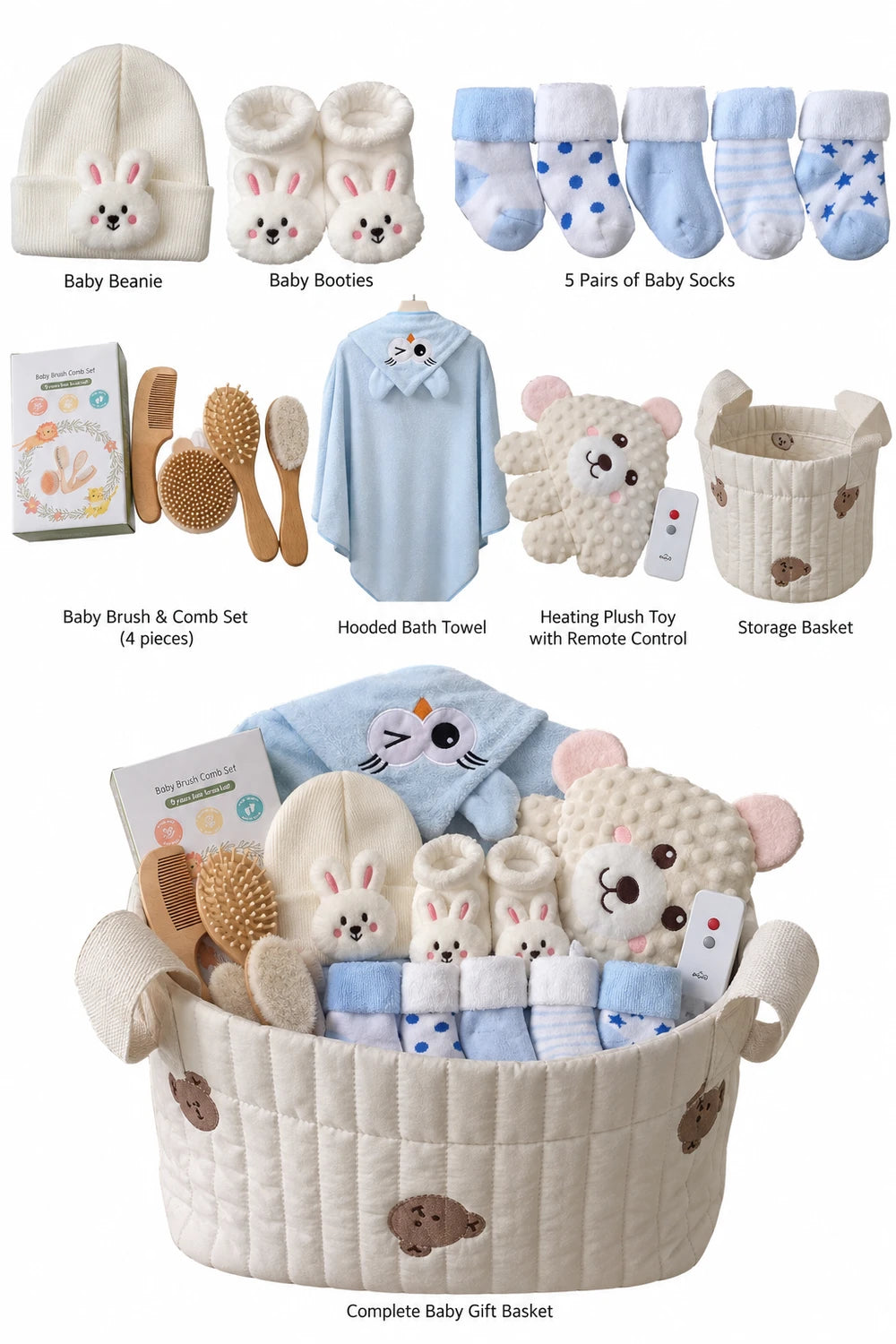 Baby Boy Basket