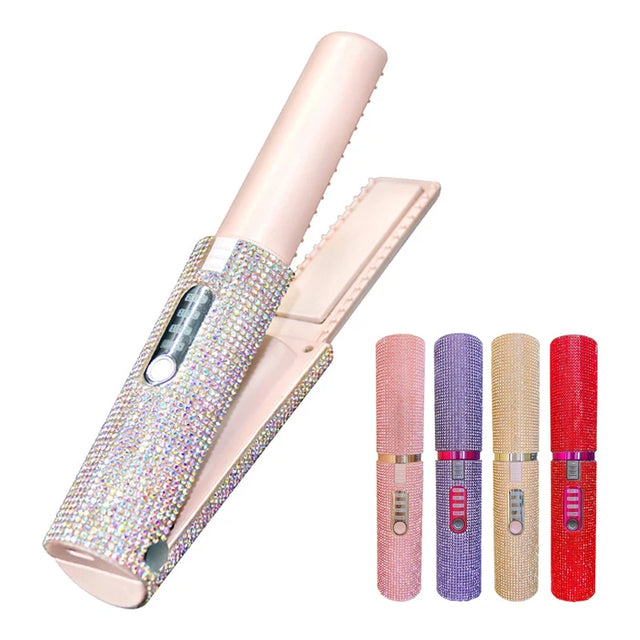 Wireless Hair Straightener Brush