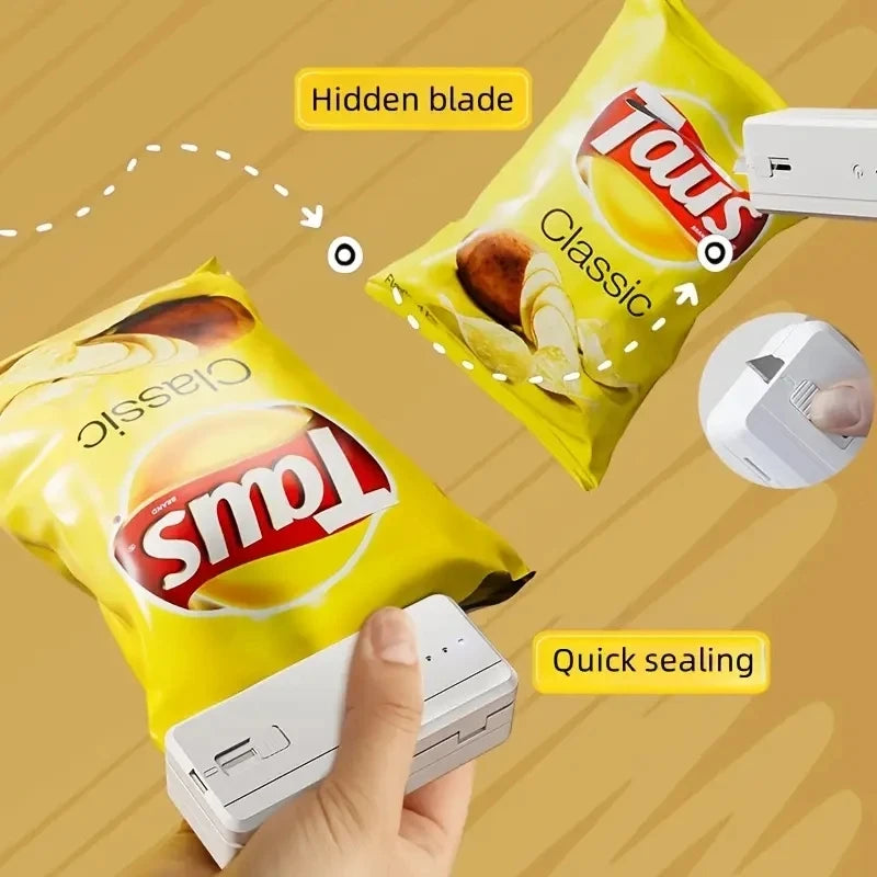 Portable Rechargeable Heat Bag Sealer