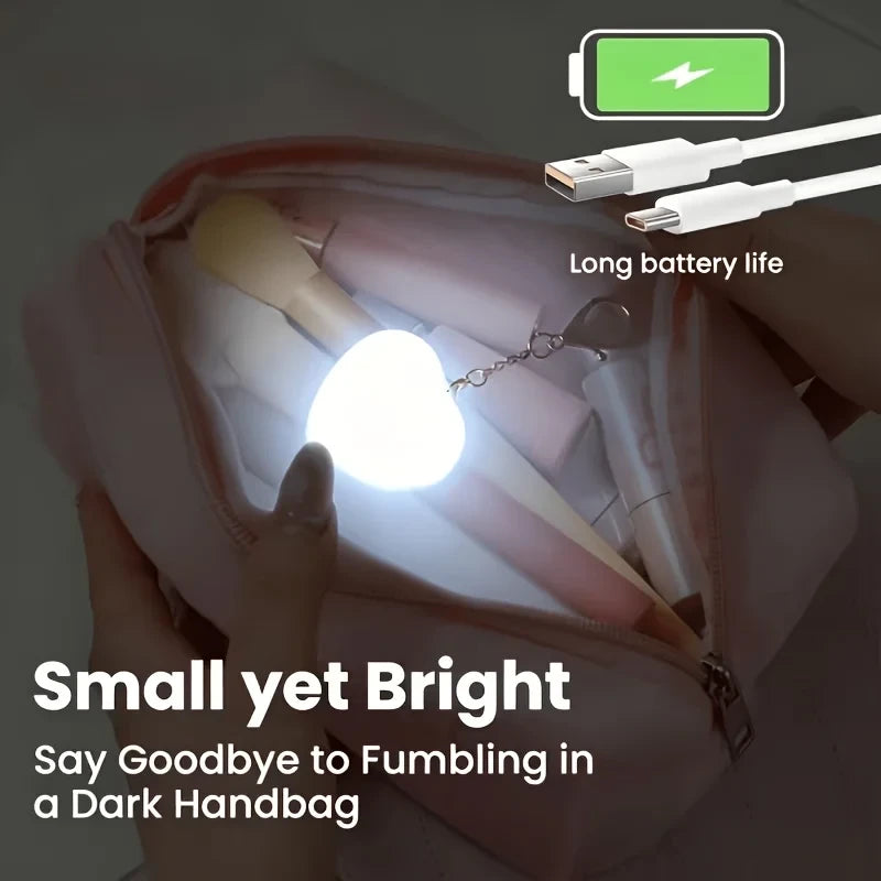 3 pcs USB Rechargeable Handbag Light
